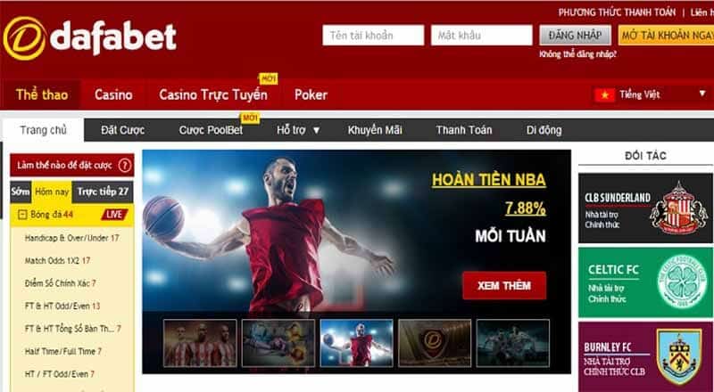 Review sòng bạc Dafabet – Có nên cá độ online tại sòng bạc Dafabet?