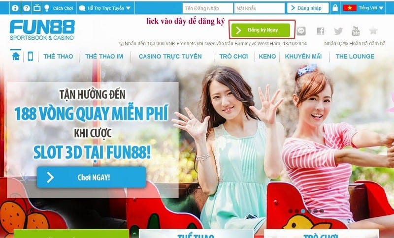 Hướng dẫn chơi xổ số online tại Fun88