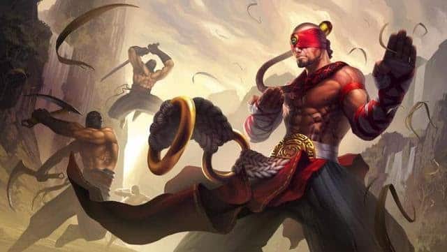 Lee Sin được yêu thích nhất tại Việt Nam trong Liên Minh Huyền Thoại