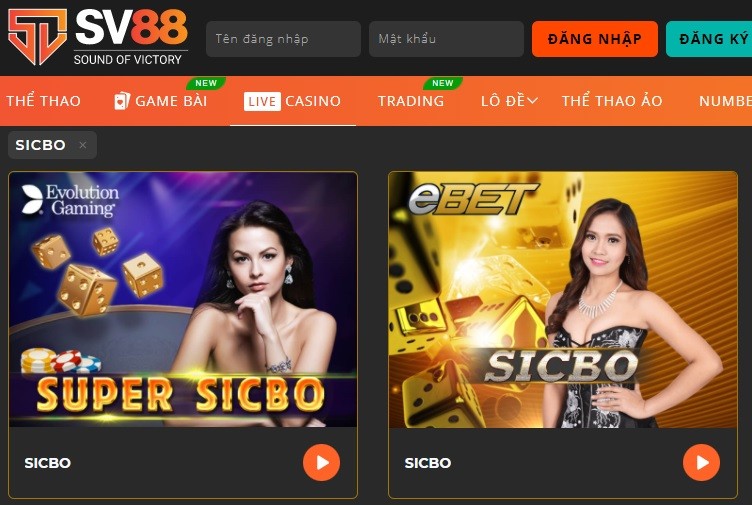 sicbo sv88
