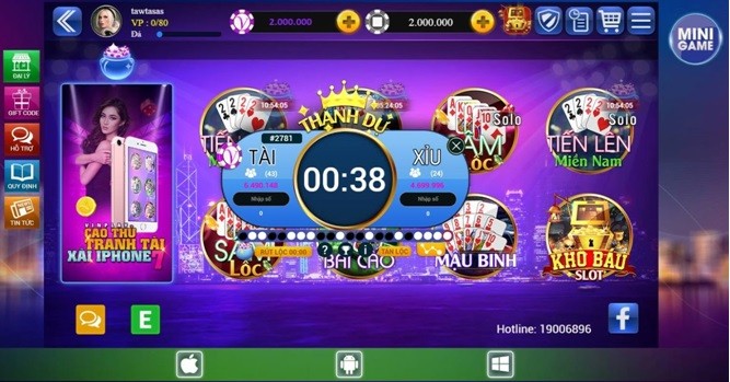 Tải tài xỉu Go Win