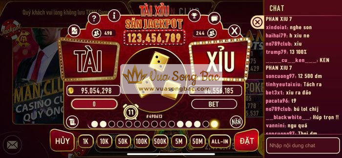 tài xỉu hôm nay