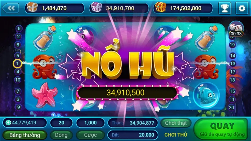 Game Tài Xỉu Nổ Hũ